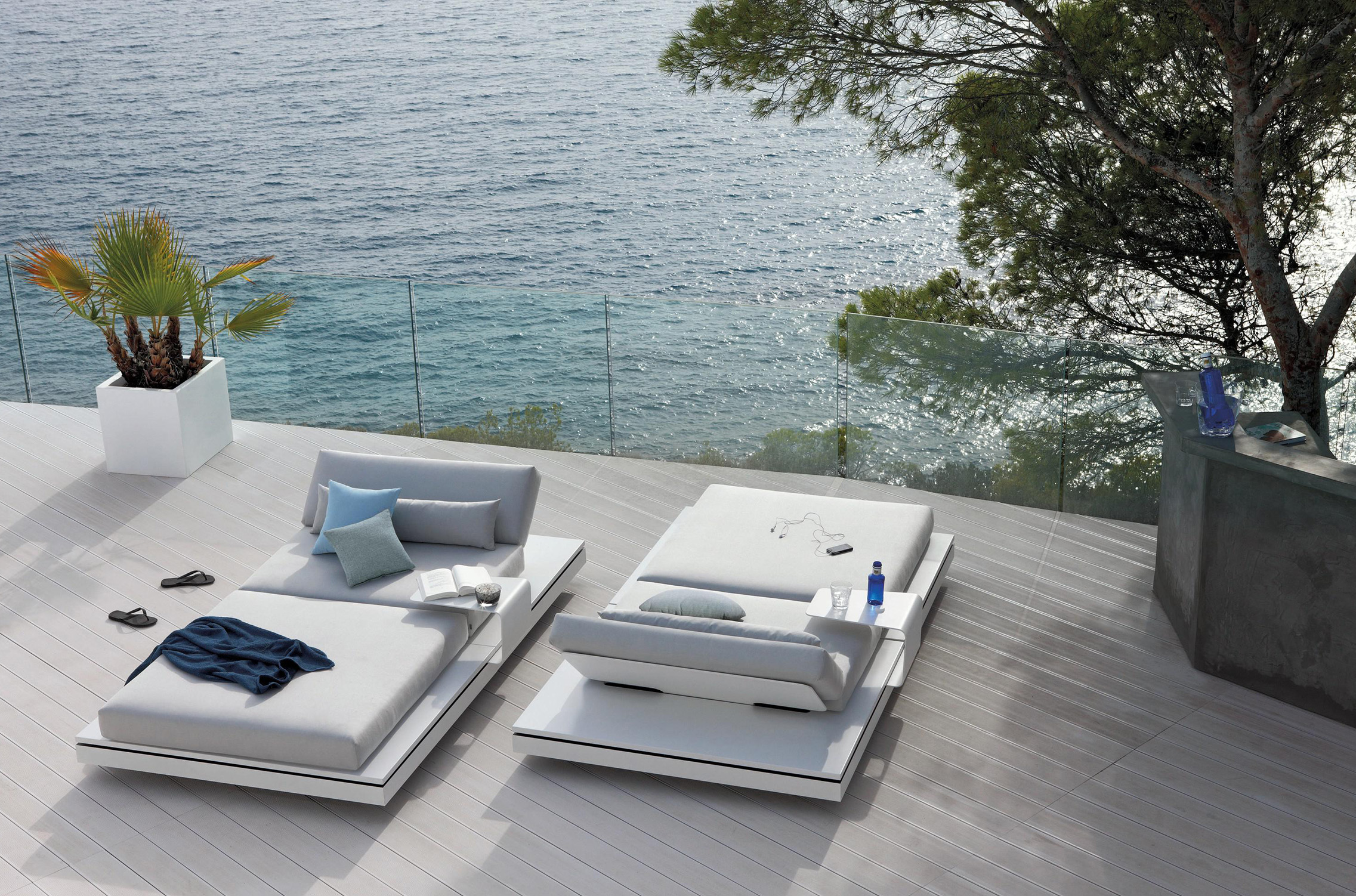 Modules « Elements », Manutti, design Gerd Couckhuyt