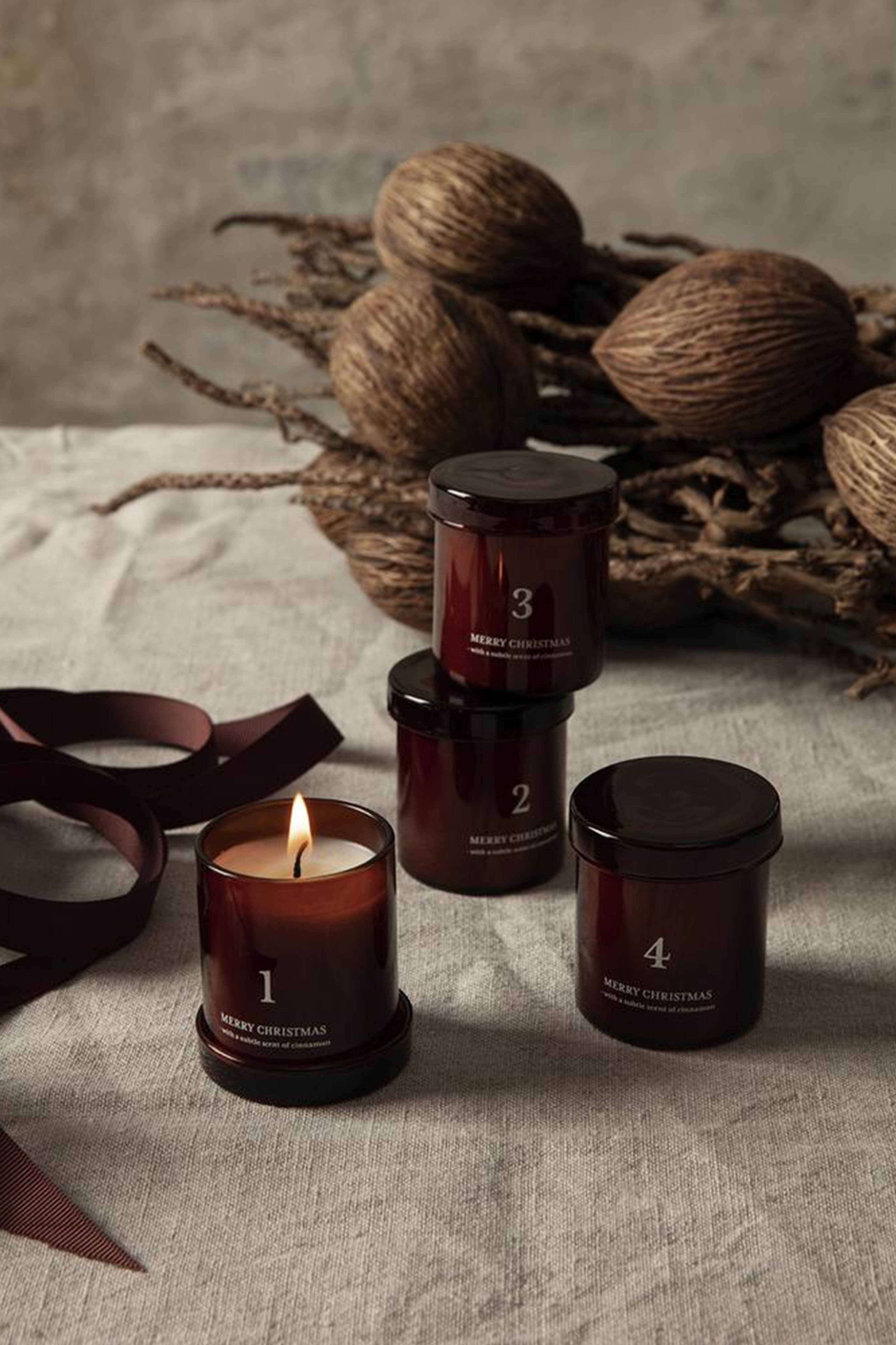 4 bougies parfumées, Ferm living